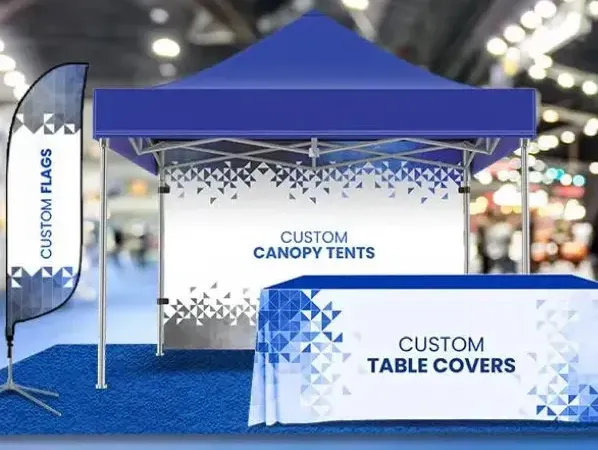 Erakusketa-karpak jartzea