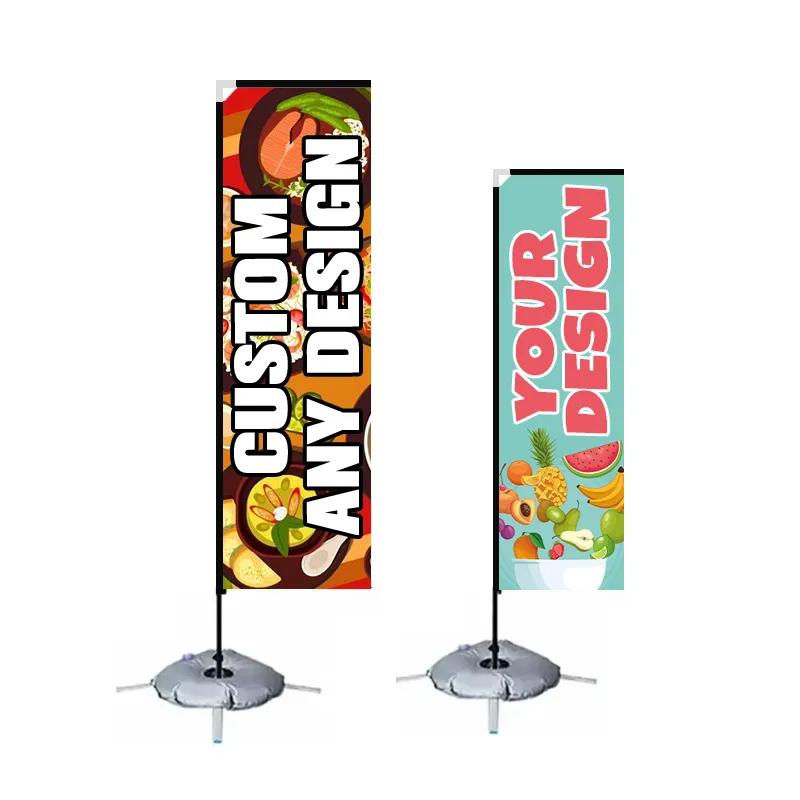 Nola onartzen dute Rectangle Beach Flags-ek kanpoko markaren ikusgarritasuna tokiko merkatuetan?